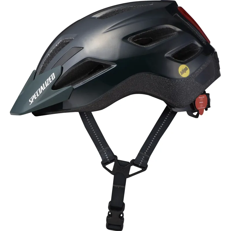 Specialized Shuffle Child LED MIPS Helmet Age 4-7 Gloss Forrest Green/Oasis-1